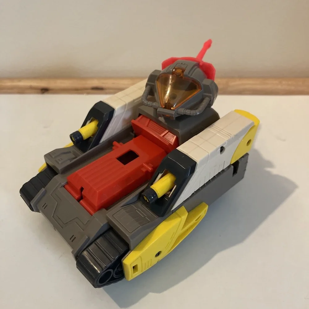 TRANSFORMERS G1 OMEGA SUPREME TANK CLEAN BATTERY COMPARTMENT ORIGINAL Hasbro‎
